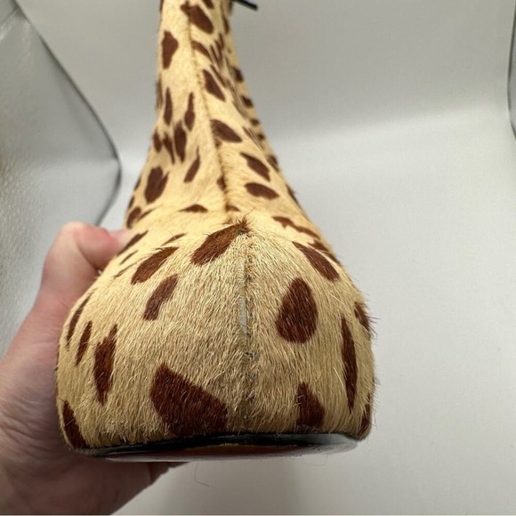 Christian Louboutin‎ Miss Clichy Leopard Print Platform Ankle Booties Sz 10 - Picture 9 of 16